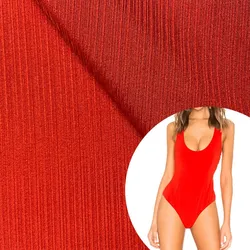 tricot 81 polyamide 19 spandex beachwear high quality textured swimwear fabric