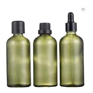 macaron color pink violet yellow blue green flat shoulder essential oil glass dropper bottle 30ml 1oz for serum