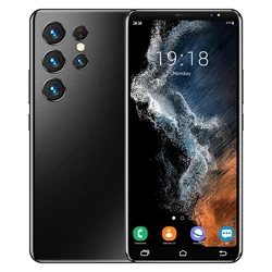 Original S22 Ultra Smartphone Full Screen Android Phones Built-in stylus Face ID Unlocked Cell Mobil Phone