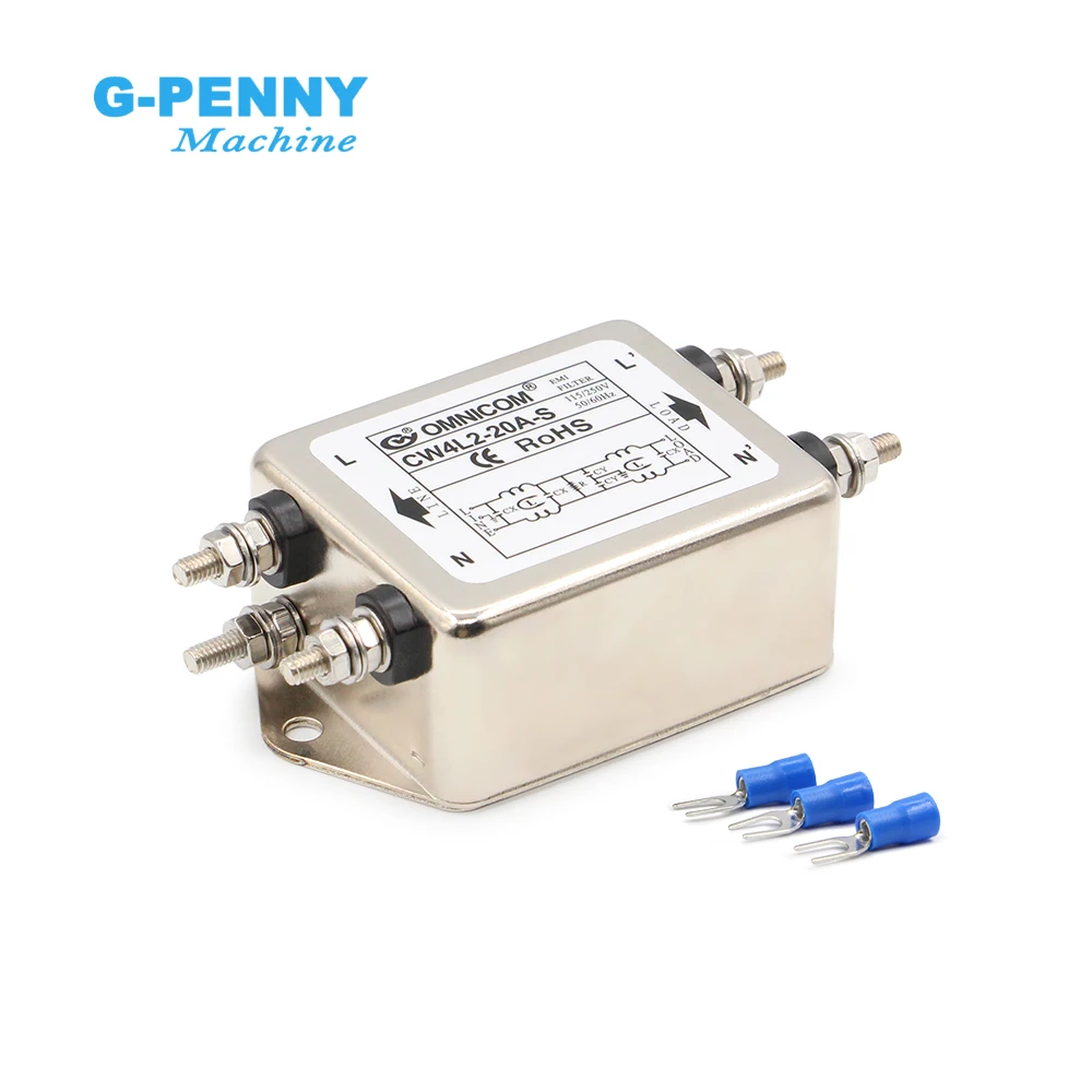 OMNICOM затемняющимся Светофильтром источника питания 220v 50/60Hz CW4L2-3/6/10/20/30A-S блок питания волновой фильтр