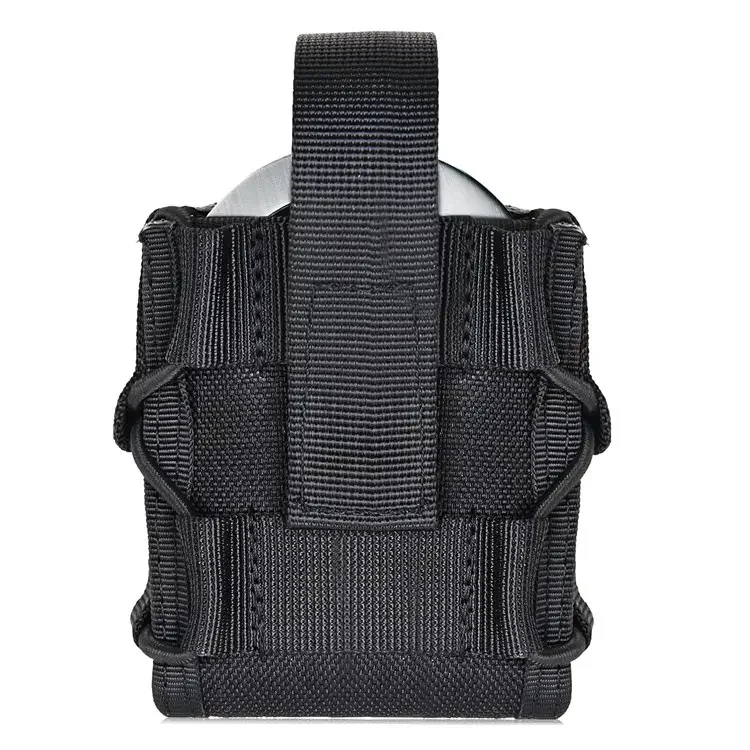 Universal Open-Top Handcuff Holster MOLLE Fits ASP Tactical Nylon Handcuff Pouch