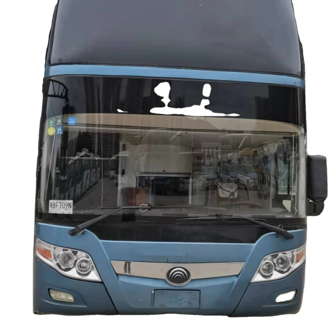 Double-decker bus  55-59seats second hand bus    yutong bus