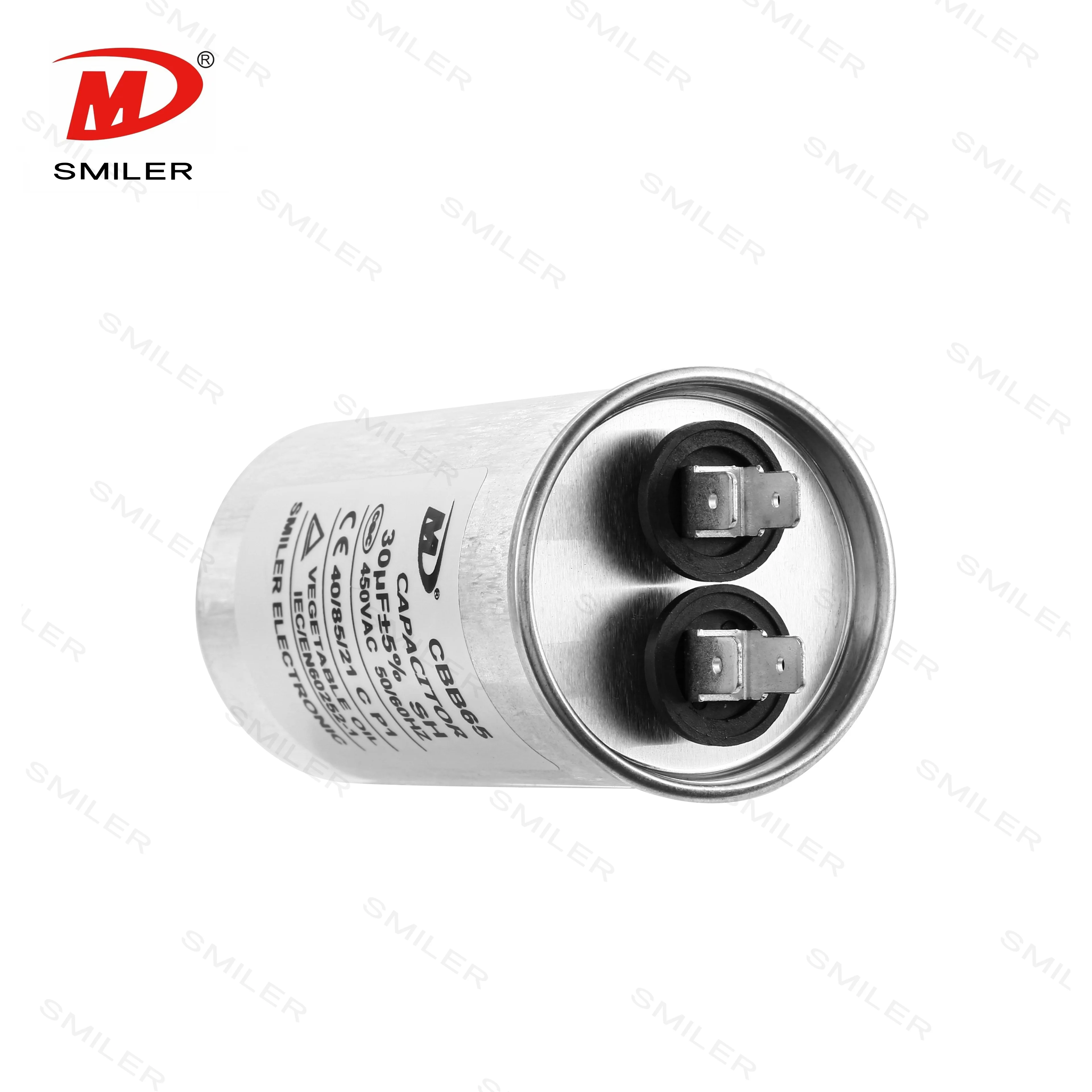 High Quality With UL TUV Certification 45uf 250vac Film cbb65 Capacitor
