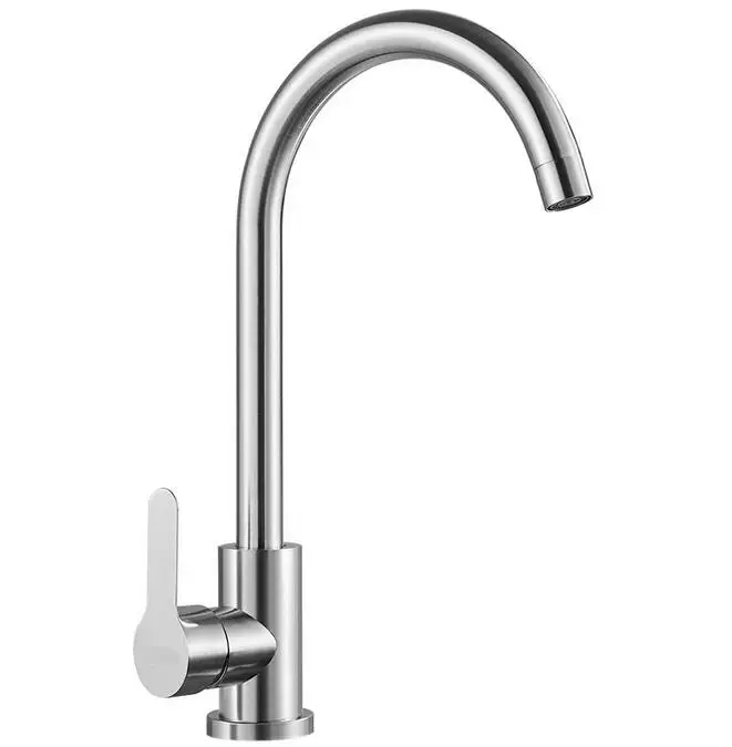 Cold and Hot Kitchen Faucet with Pull Down Sprayer, Kitchen Faucet Sink Faucet Single Handle