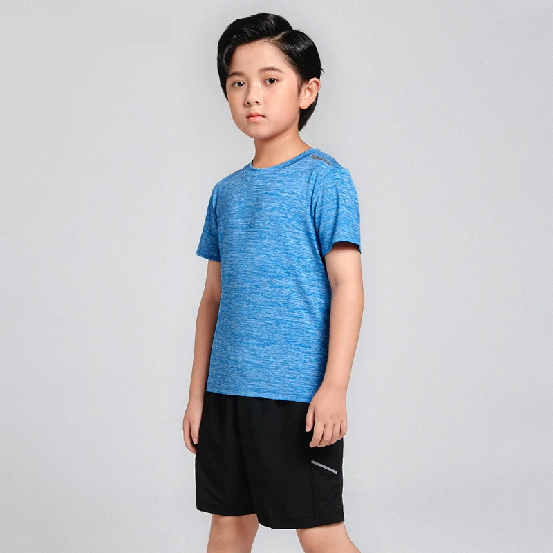 Kids Summer Sport Clothing Tshirt Snd Shorts Gym Boys Short Set Wholesale Children Sweatsuit Sets