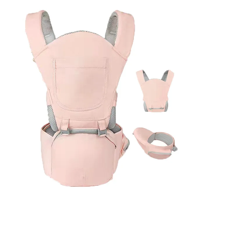 Hot Multifunctional Travel Ergonomic Organic Cotton toddler hipseats wrap baby carrier in uzbekistan carrier with lumbar support