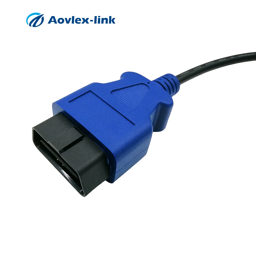 OBD II 2 16Pin Male to DB25 Female Diagnostic Extension Connector Cable Auto Diagnostic Tool Accessories