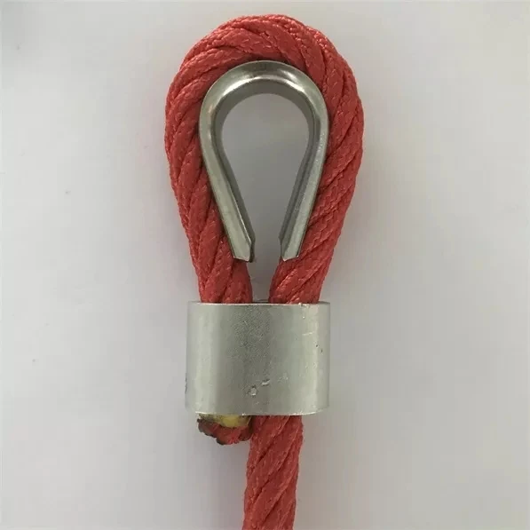 Stainless steel thimble for 16mm combination rope