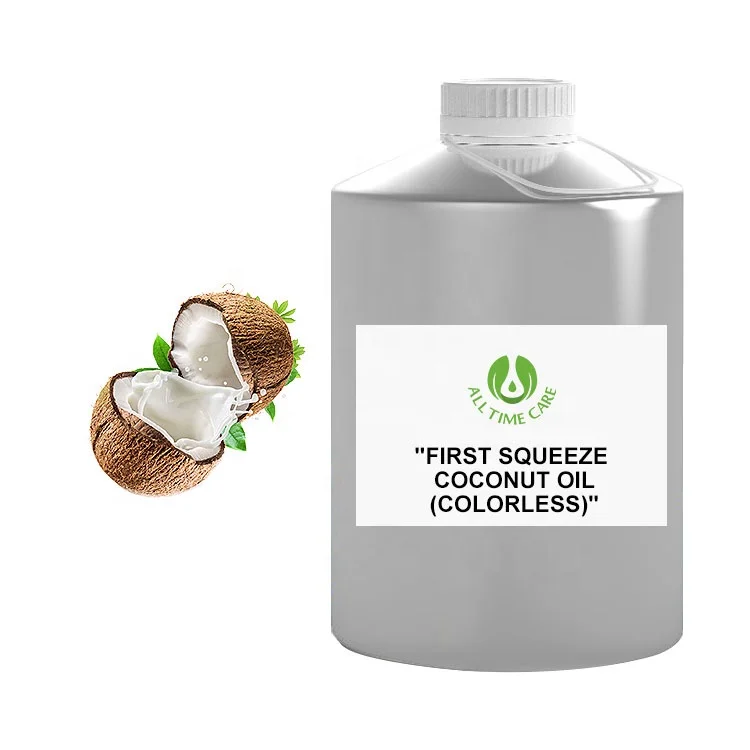 ODM Bulk 1000g 25000 Nurefined High Density Organic Pure Crude RBD Coconut Essential Oil