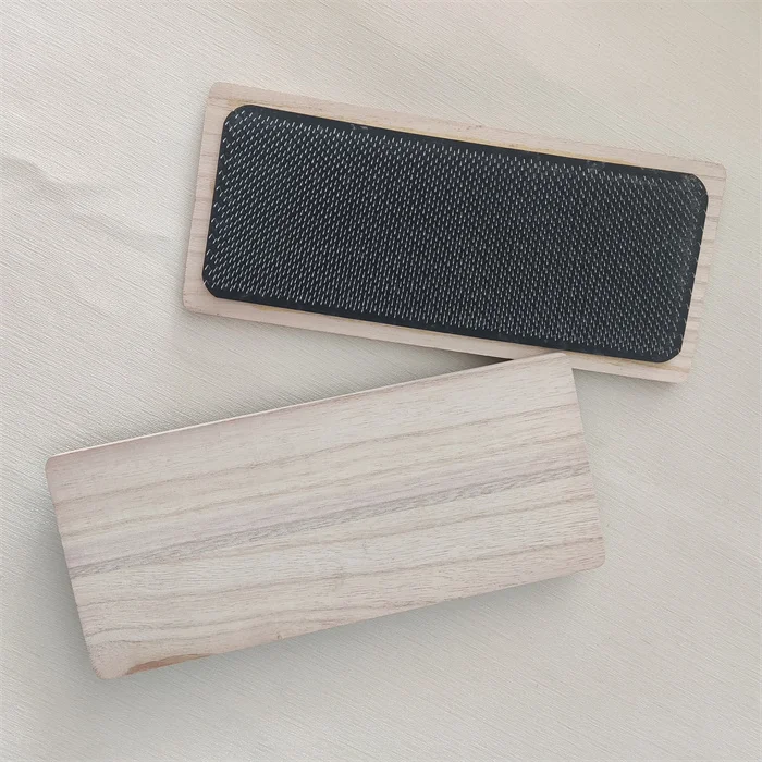 customized logo wood Drawing Mat Hair Holder For Wig Making use Drawing Card with curved needle