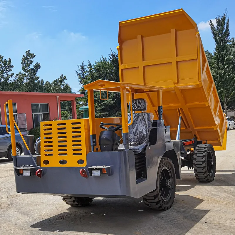 Low Profile Hot sale underground mining dumper truck dump trucks  4x4  8 ton UK8 articulated diesel dump hydraulic mining dumper mineral