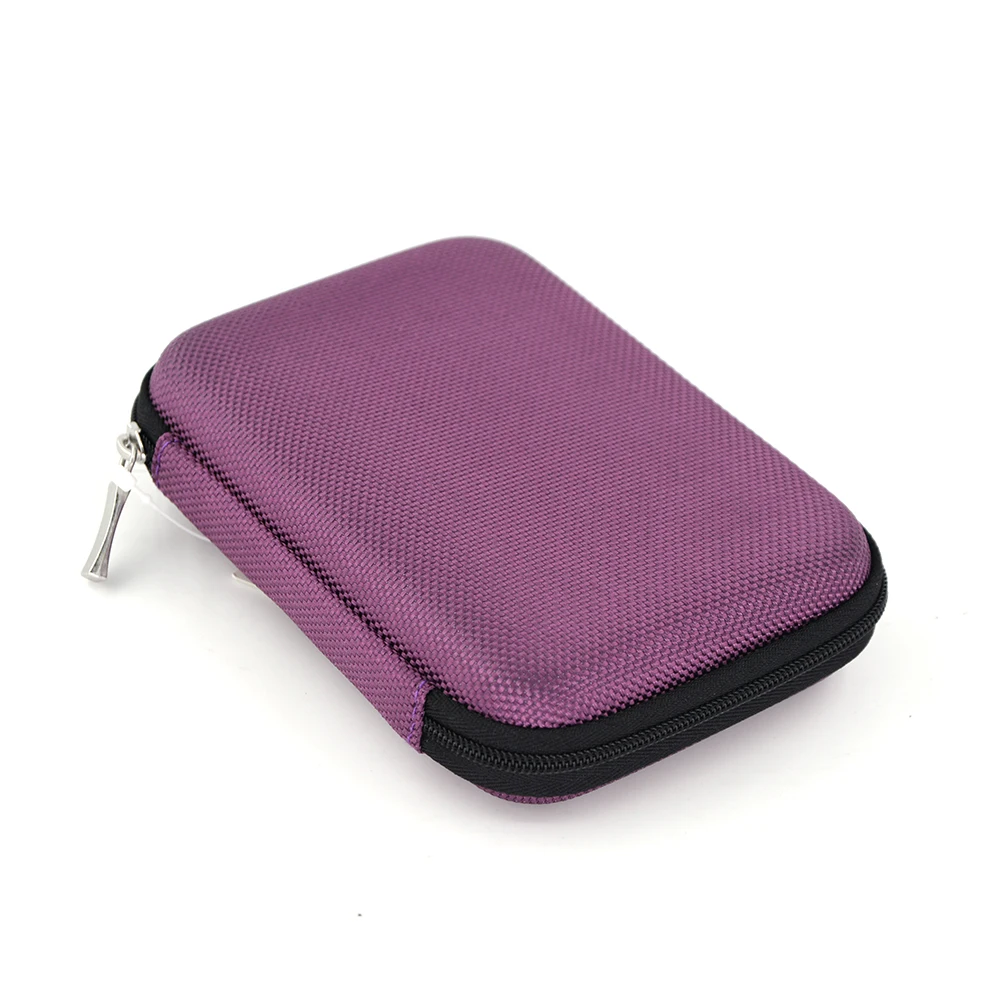 
Durable Purple 1680D Fabric EVA Case Bag For Hard Disk Drive Portable EVA Hard Disk Case With Cheap Price 