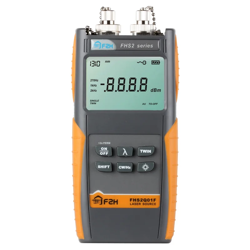 [Grandway Original] FHS-2Q02F optical laser source,light source 1310/1490/1550/1625nm,FC/PC connector, -5dBm PON Online testing