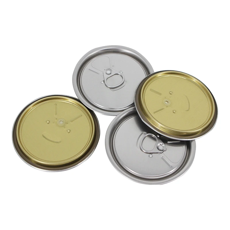 #202 #211 #300 #307 #401 Easy Open End EOE Aluminum Lids SPTE TFS RPT SOT FO for Canned Food Meat Empty Cans