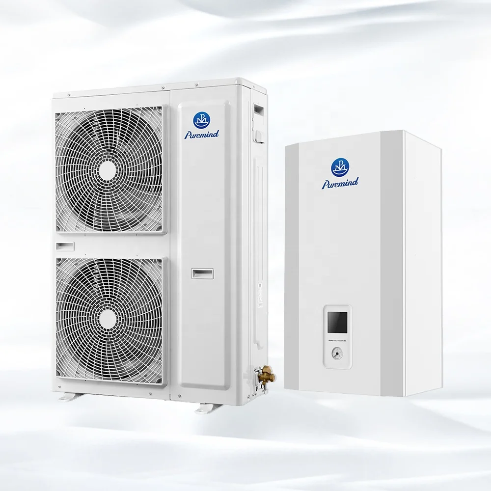 Puremind Fast Shipping Air Source to Water Heat Pump Water Heater Factory OEM Supplying Heating Hot Water Pompa di Calore