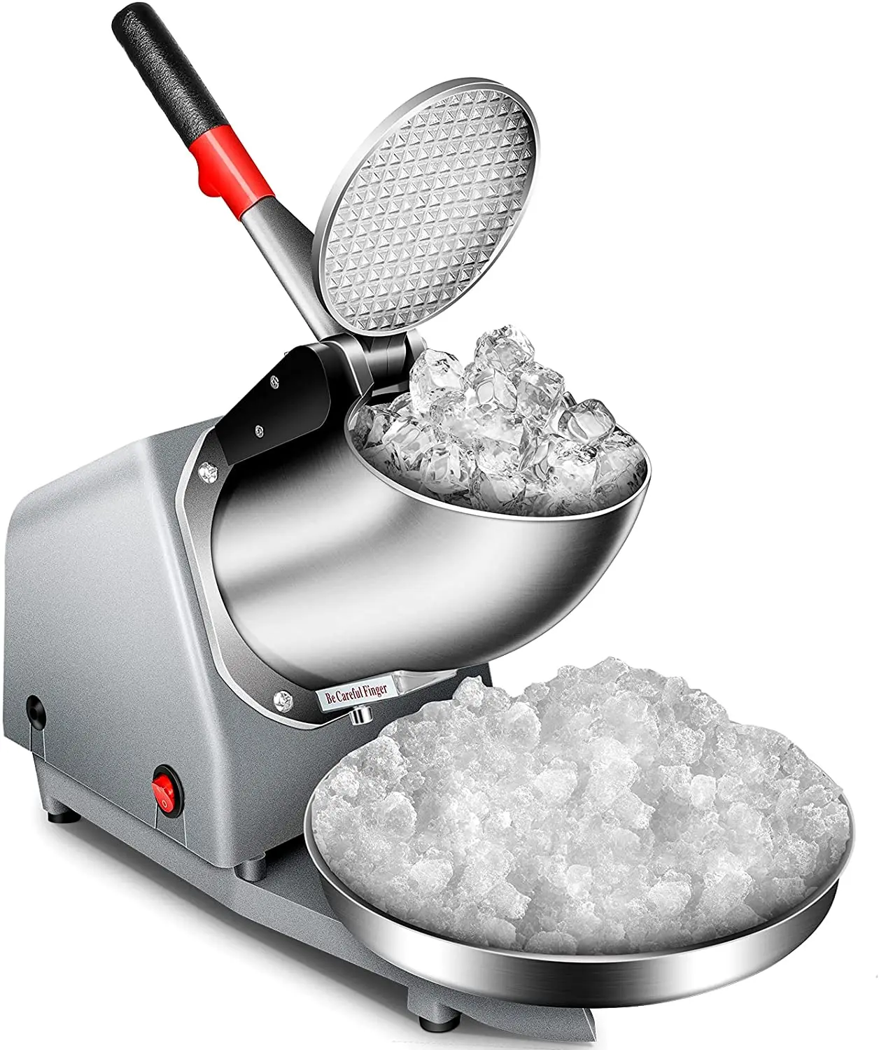 Dropshipping ETL Ice Cube Crusher Snow Cone Maker Commercial Crushed Ice Machine