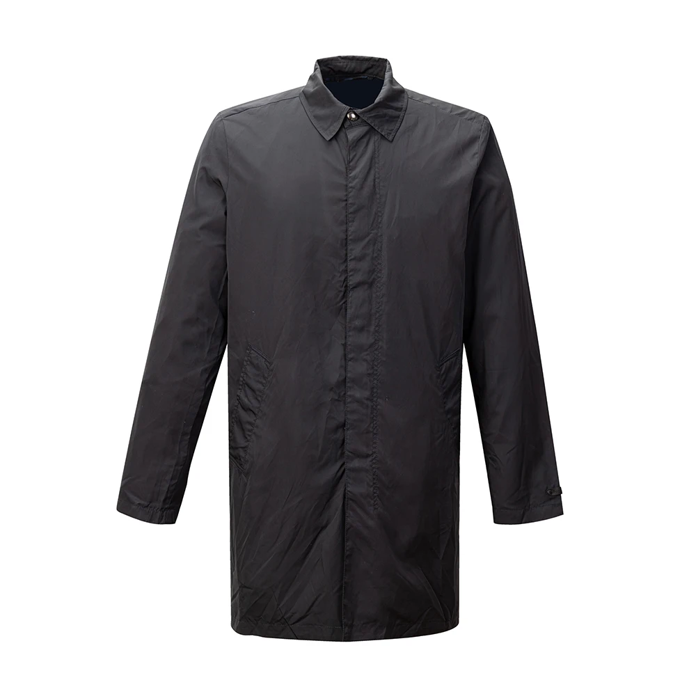 Long parka simple fashion outdoor casual men long coat custom men waterproof jacket for men