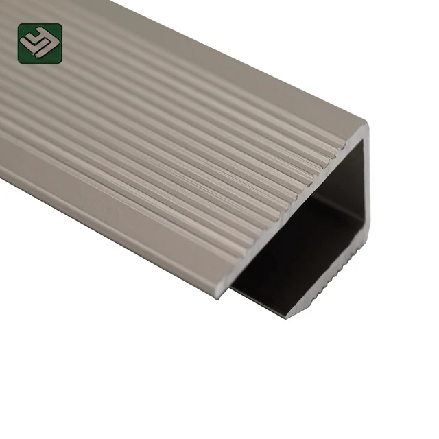 Aluminum T shape edge trim for MDF t shape edge banding metal tile edge tap