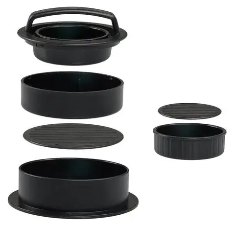 3-in-1 Stuffed Burger Press, Burger Maker Stuffed Hamburger Patty