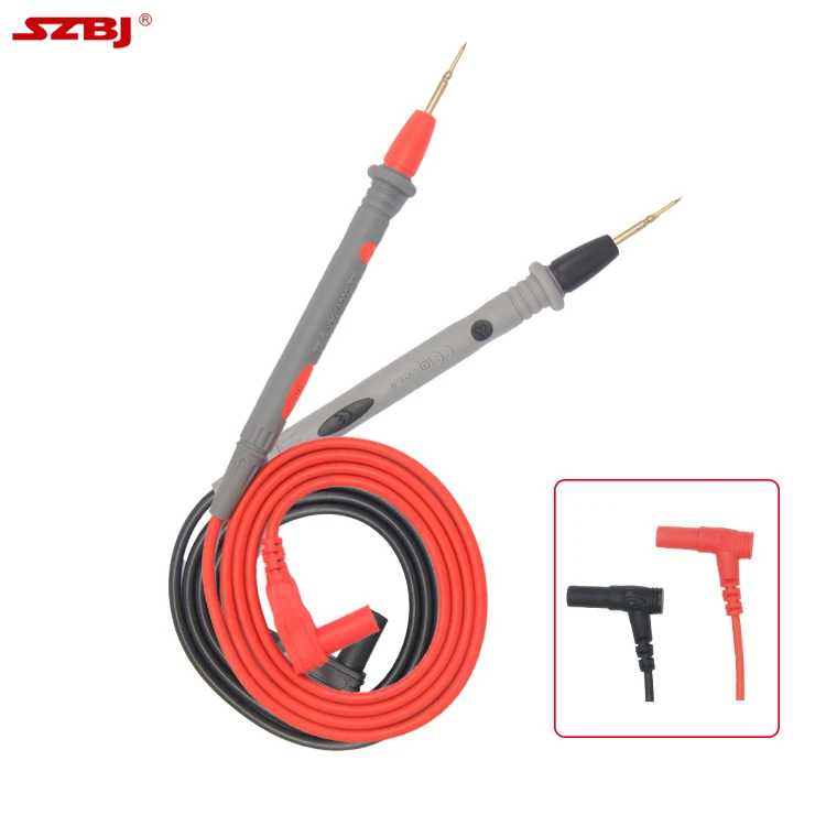  BM20AT 1000V 20A Silicone Probe Test Leads Wire Pen Universal Pin For Digital Multimeter Needle Tip Multi Meter