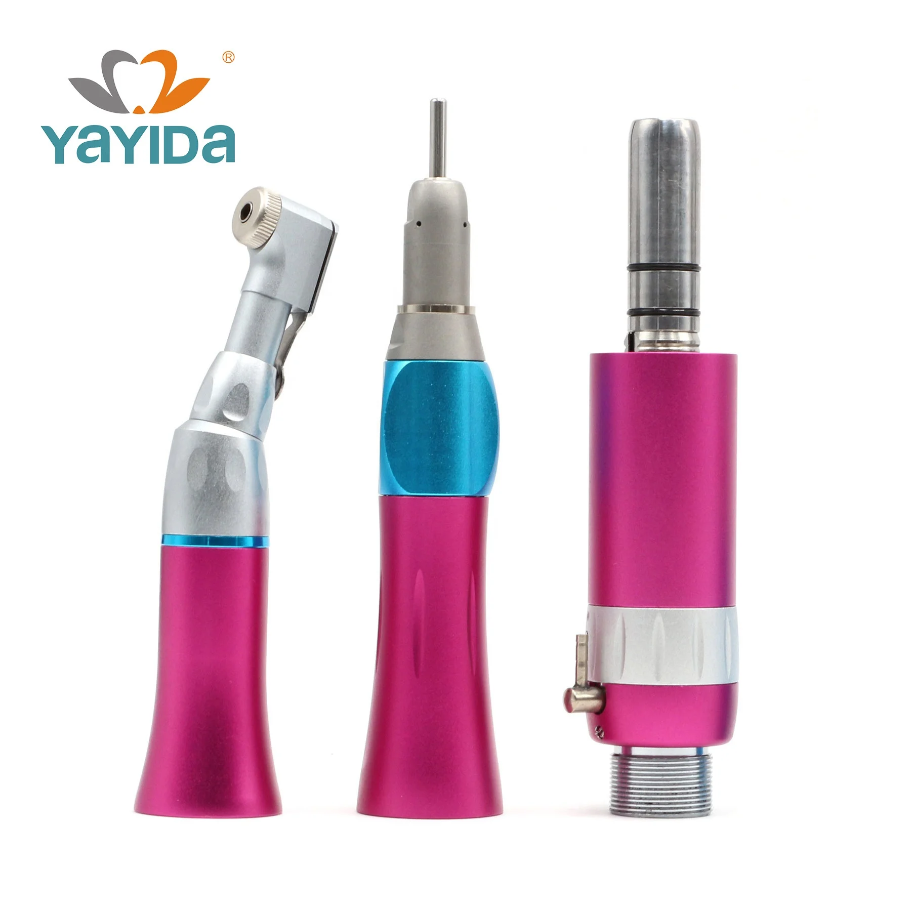 Dental FX Series Handpiece Set External Water Spray 1:1 Low Speed Contra Angle Dental Handpiece