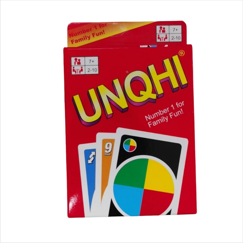 Лидер продаж покерная карта UHQHI семейная настольная игра забавные 112 шт. Unos для взрослых и детей развивающая игрушка
