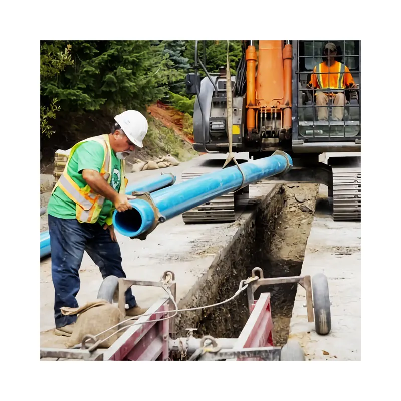 Customization thermal heat U-PVC Plastic UPVC Water Well drilling Slotting Screen Pipe Pvc Casing Pipes for water drilling