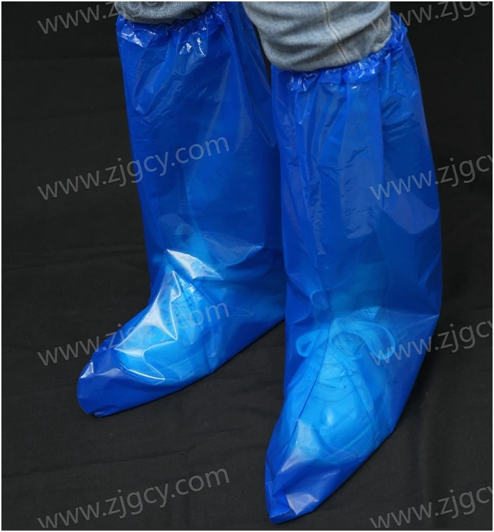 Уникальный дизайн Лидер продаж водонепроницаемые маслостойкие одноразовые пластиковые бахилы для ботинок