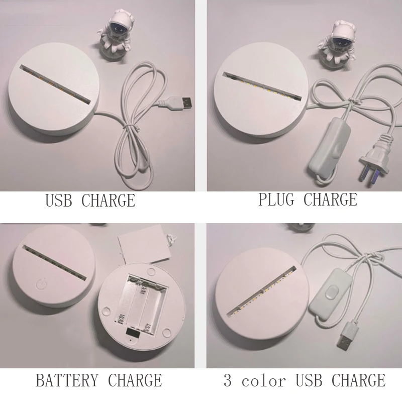 MU New Electronic Product Creative Gift Led Night Light Christmas Birthday Gift Strange 3d Night Light mothers day gift 2023