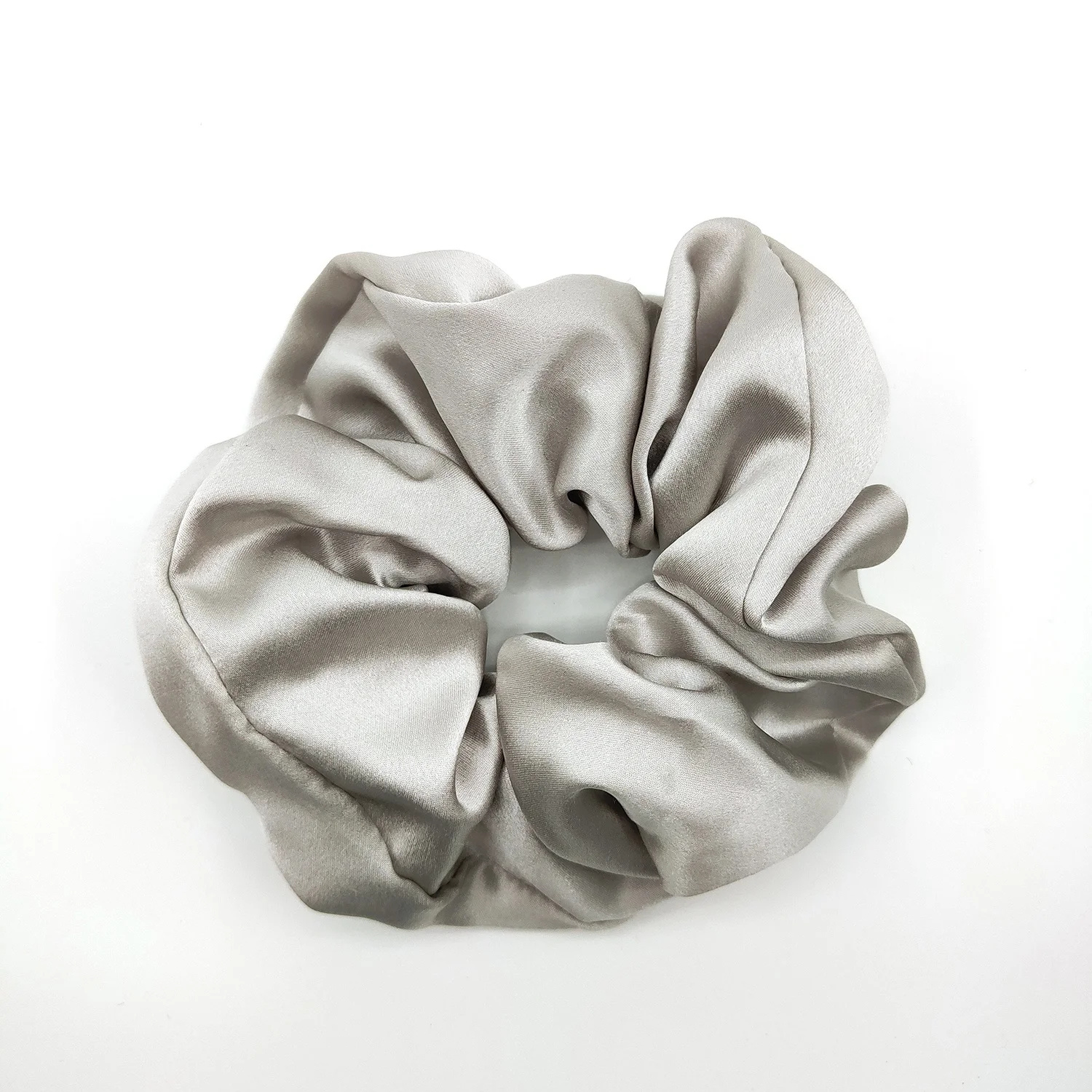 Custom 100% Pure Silk Scrunchies Mulberry Silk Scrunchies Silk Lady Bairbands