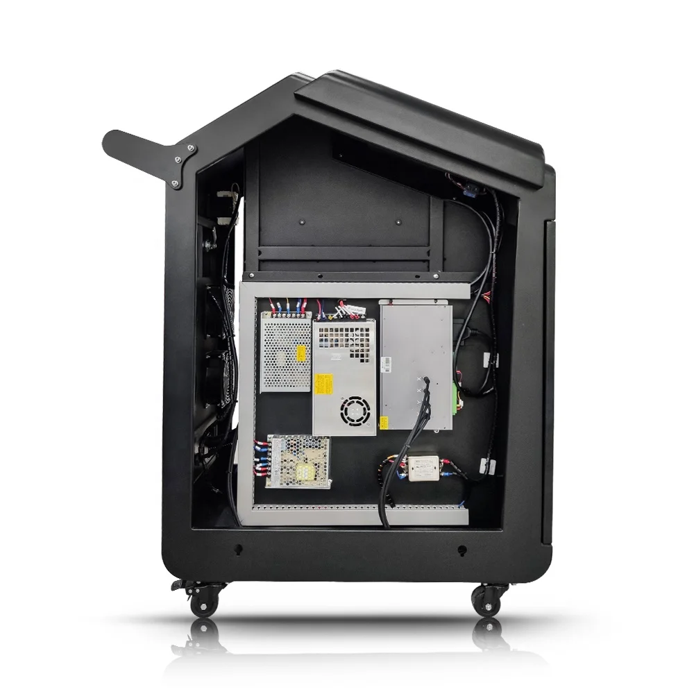 JPT Pulse mode wood cleaning machine 200W handheld laser cleaning machine removes paint metal wood paint removal machine