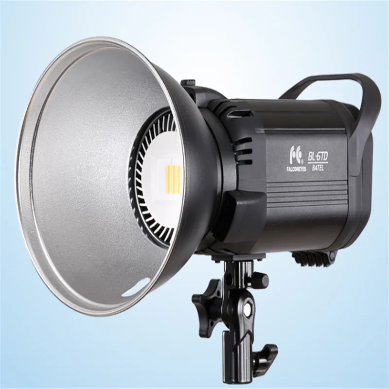 Falcon Eyes Photography Lighting LED Studio Fill Light 60W Bi-color 3000K-8000K With Bowen Reflector