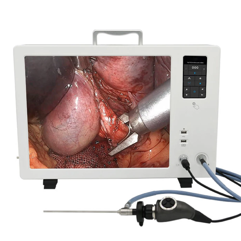 Portable 19 Inch 3 In 1 Endoscope Camera With Hd Video Recording Function