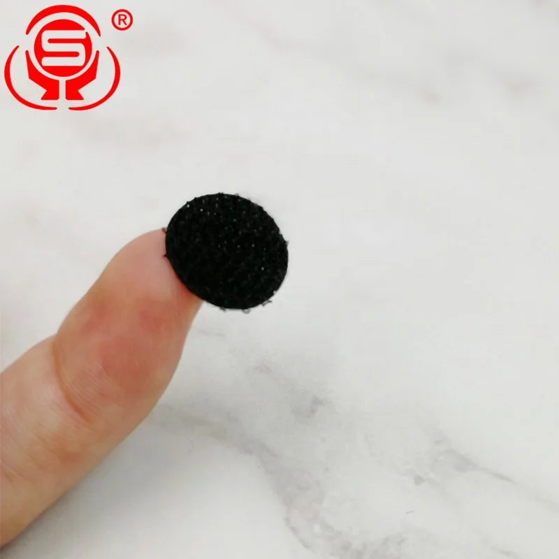 
Wholesale Adhesive Magic Tape Fastener Dots Sticky Self Adhesive Hook and Loop Back Dots Coins 
