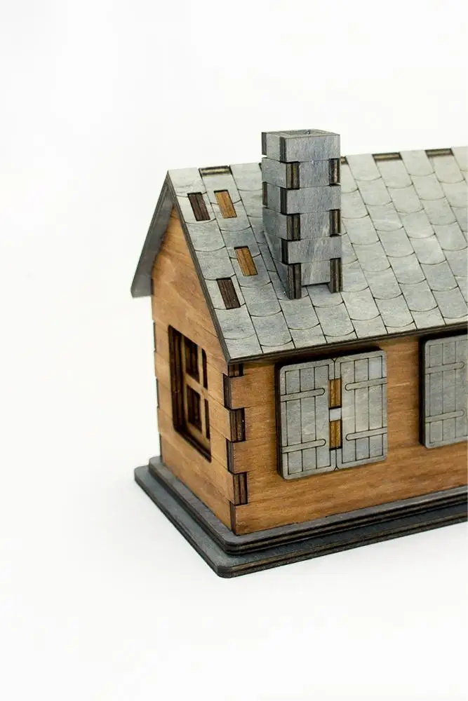 wooden cabin Puzzle Box Secret Lock Puzzle Box Magic Box Factory Directed Premium Quality,3d log cabin puzzle set