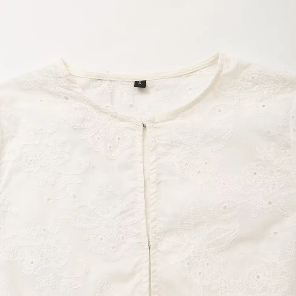 PB & ZA женские 2024 новые модные короткие блузки на шнуровке винтажные рубашки с длинным рукавом шикарные топы