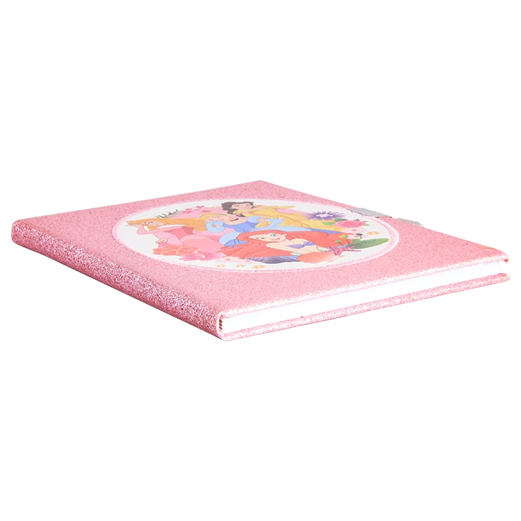 girls new design bling bling notebook personalized hardcover daily planners childlike notebook diaries with locks