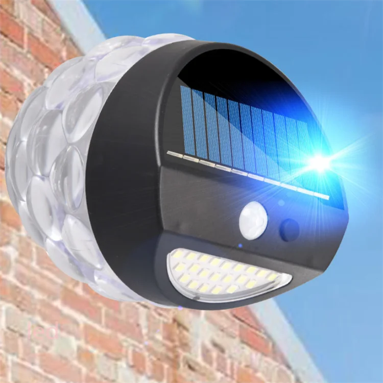 IP65 Waterproof Solar Flame Sconce Light Outdoor Wall Light Dark Sensor Automatic Shut Off During Daytime for Gateway Door