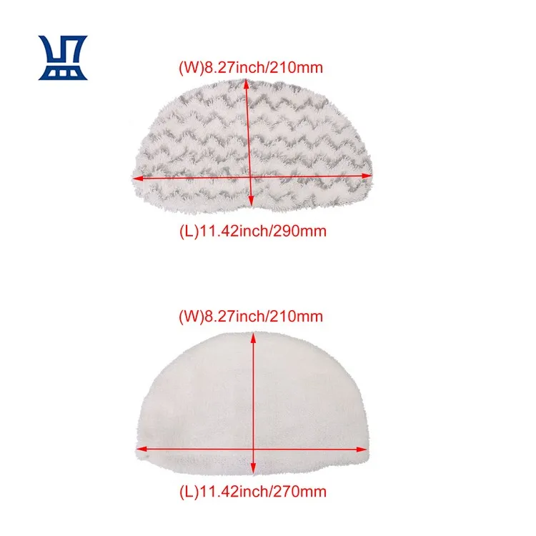 
Free Shipping 6 Pieces Washable Microfiber Steam Mop Pads Compatible with Bissell Powerfresh Steam Mop 