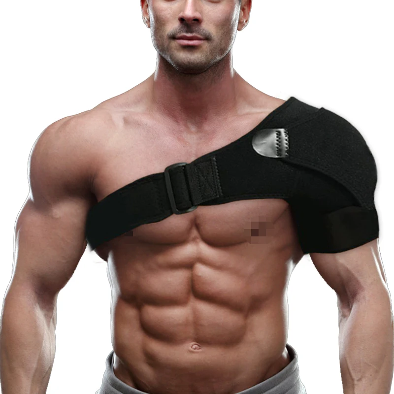 Pain Relief Injury Recovery Orthopedic Stability Support Belt Shoulder Brace with Pressure Pad