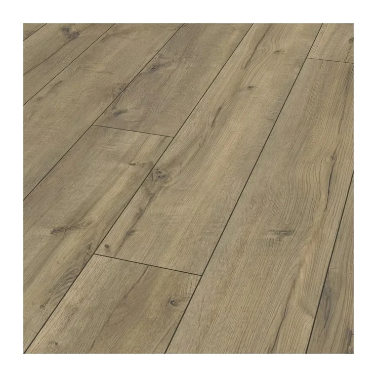 12mm Thick Antique Non Slip HDF Fireproof Laminate Flooring