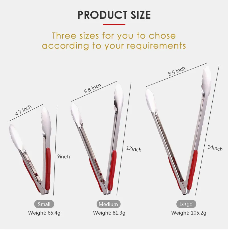 Щипцы для барбекю кухонные инструменты посуда шпатель щипцы из нержавеющей стали