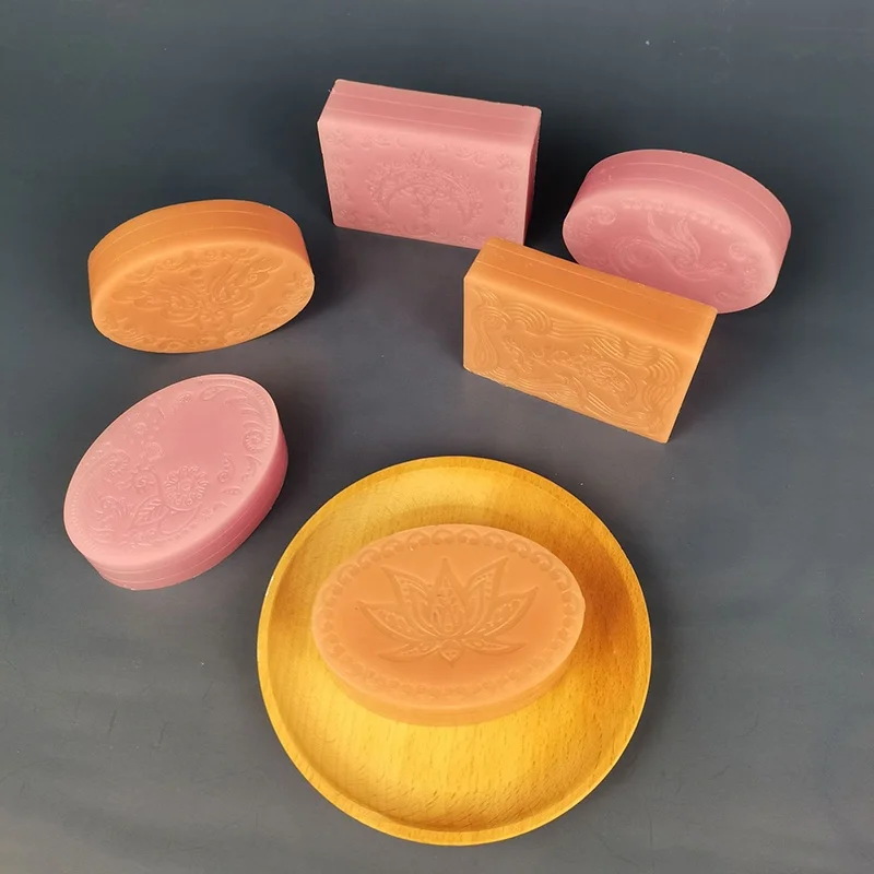 Custom Silicone Soap Mold, DIY Soap Molds, Rectangle Baking Mold Cake Pan Biscuit Chocolate Mold for Homemade Craft