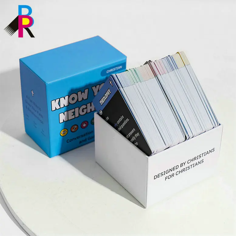 High Quality Custom Adult Playing Cards Printing Inspirational Positive Self Affirmation Cards Ultimate Game Card Deck With Box