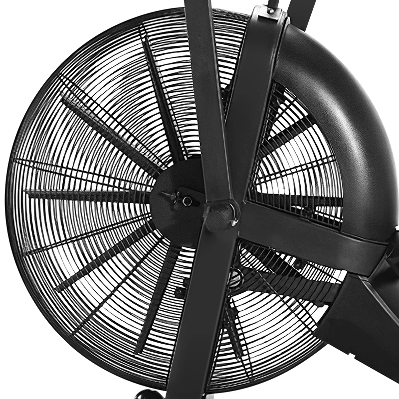 Cross Fit Gym Air Bike with Fan Resistance Heavy Duty AirBike Fitness Equipment Exercise Bike Stationary Spinning Bike