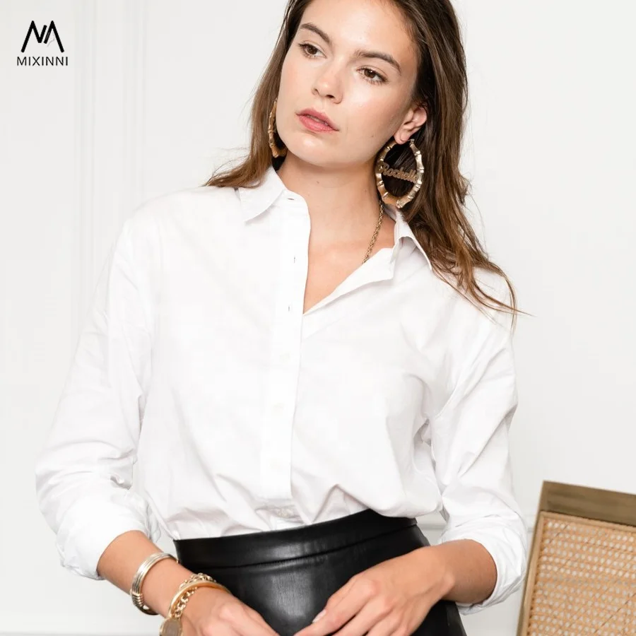 MXN TBS1 New Design Women shirt,Solid Color Shirt Loose Casual Shirt for women,wholesale womens boutique clothing