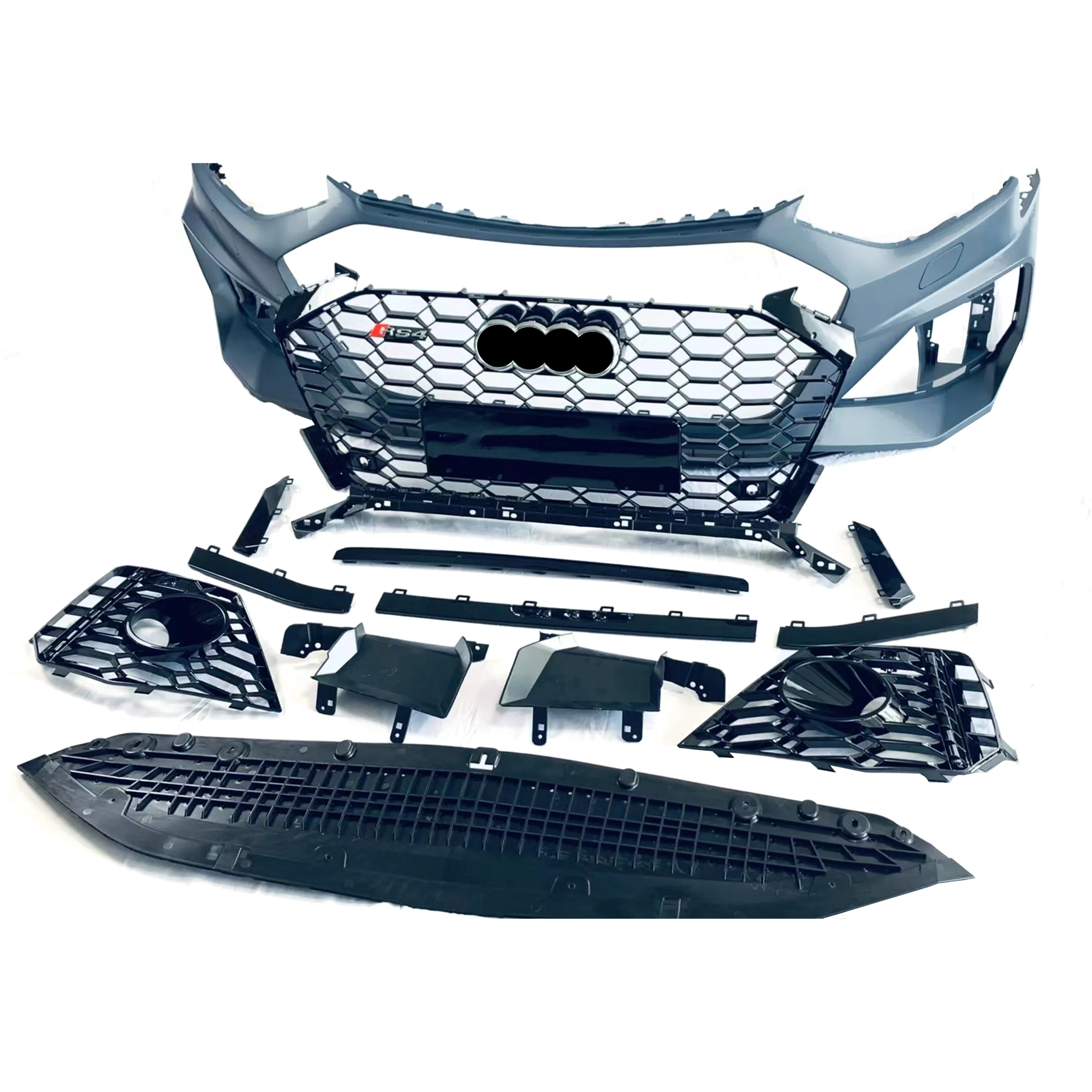 High quality  Car body kit for Audi A4 2020 2021 upgrade to RS4 style include front bumper with grille