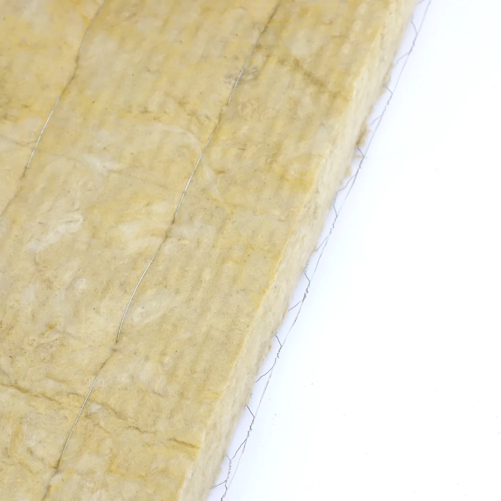 Industrial-Style Wire Steel Stone Wool Roll Soundproofing Rock Mineral Wool Felt and Blanket Quality Supplier