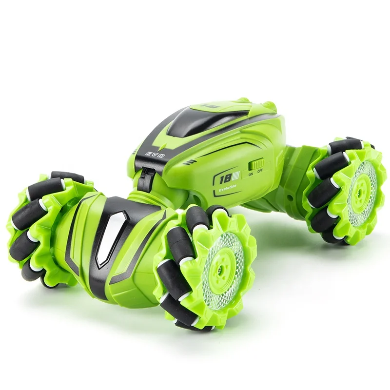 New Arrival Twist Car 2.4g Stunt Remote Control Stunt Car With Lighting And USB Charging For Kid Gift