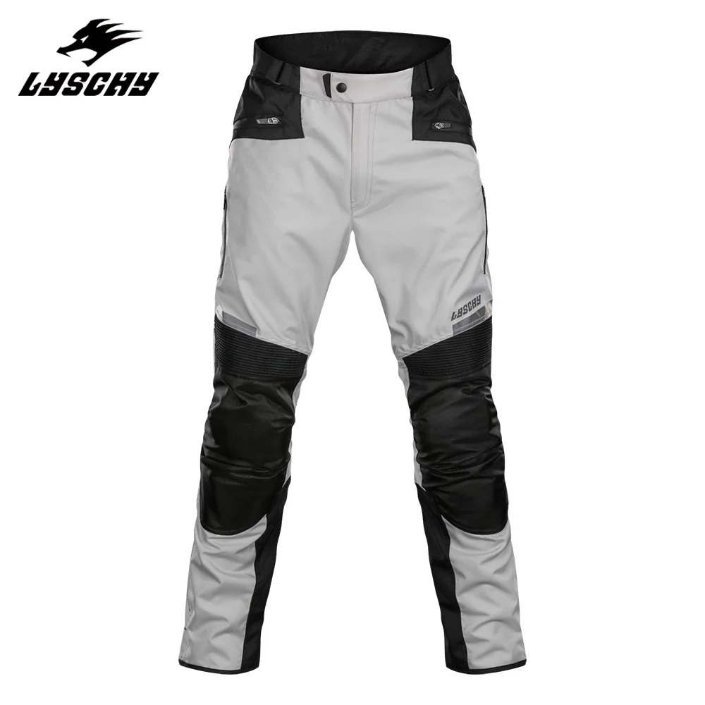 Brand New Motorcycle Pants For Man Waterproof Motocross Racing Pants Motorcycle Riding Protective Trousers Pantalon 4 Season